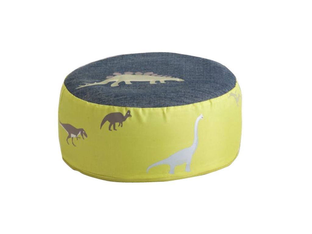 Poufs & Poires - Pouf gonflable DINO Vert anis