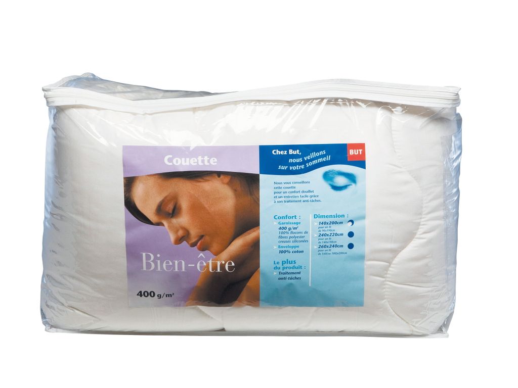 Couettes Et Oreillers - Couette 240 x 260 cm DREAMEA ANTI-TACHES