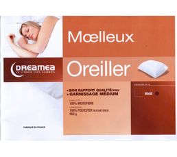 Couettes Et Oreillers - Oreiller 60 x 60 cm DREAMEA MOELLEUX
