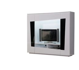 Meubles Tv - MUR TV ORIGAMI 10518BL