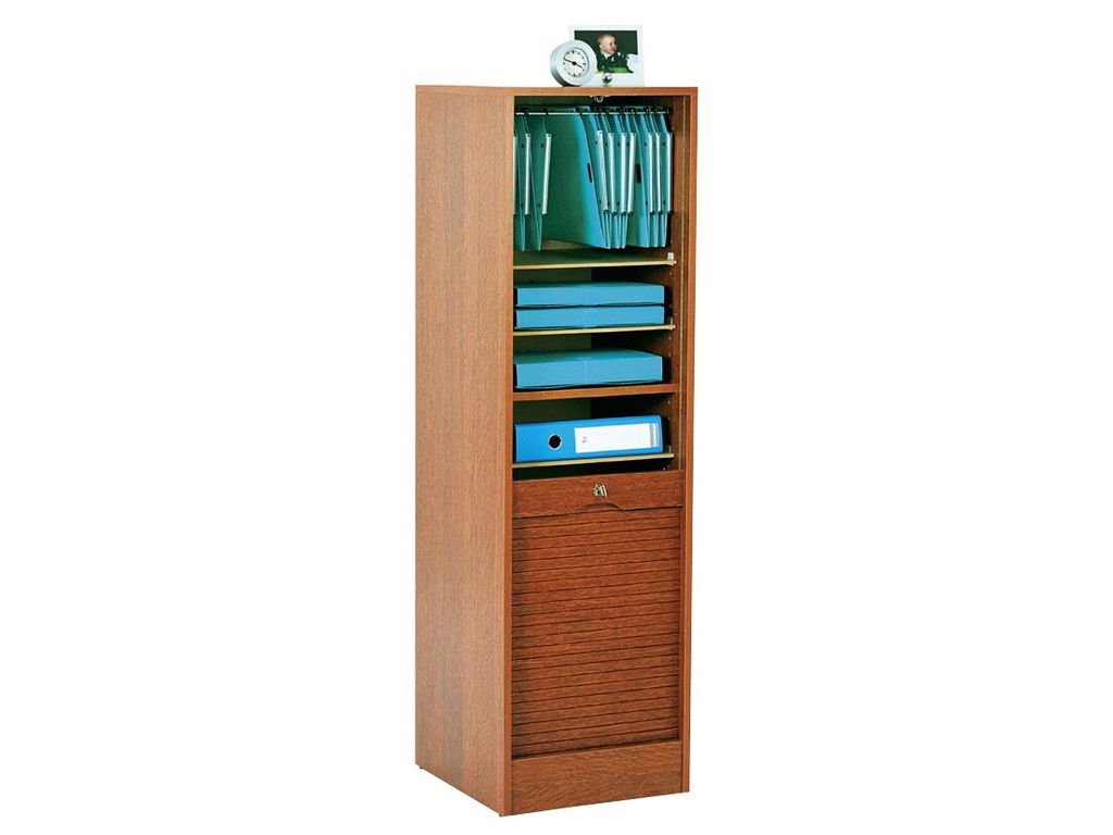 Classeur 140 cm MATHA ch�ne rustique