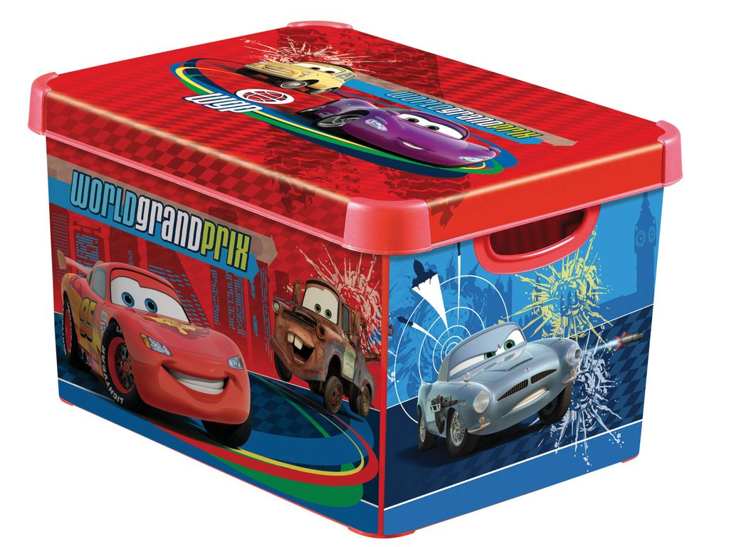 Boites De Rangement - Bo�te CARS 2 39,5x29,5x25 cm