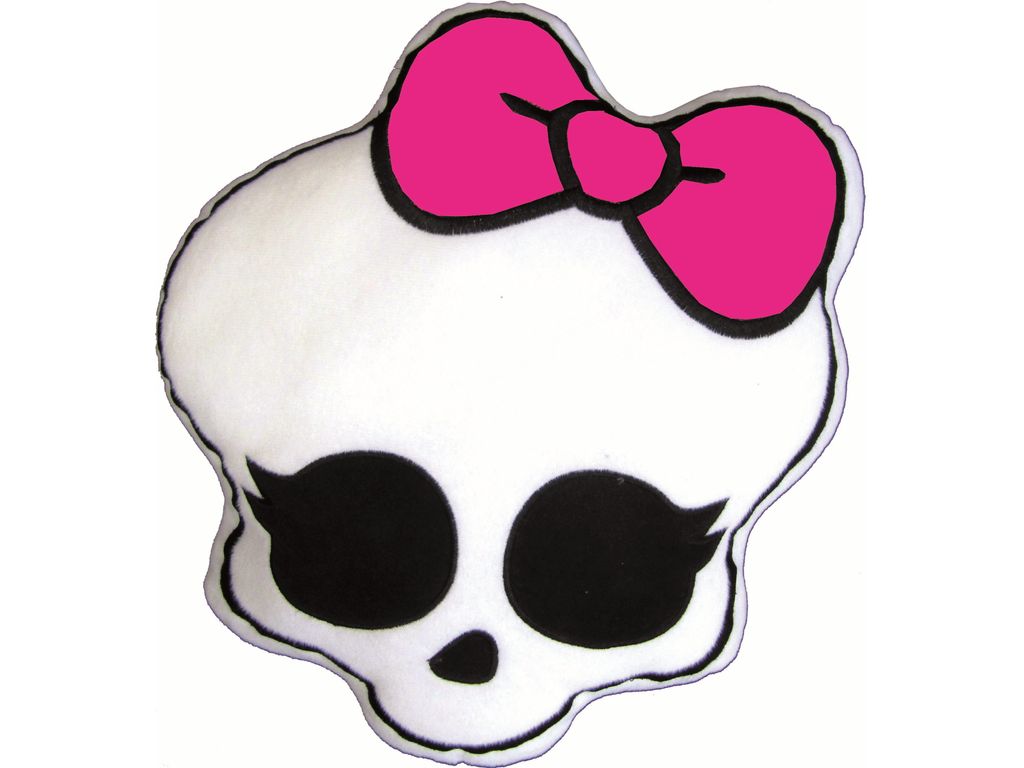 Coussins - Coussin l. 34 - H. 31 cm MONSTER HIGH blanc