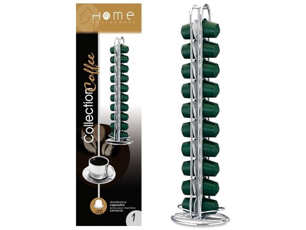 Accessoires Petit D�jeuner - Porte-Capsules Nespresso HOME EQUIPEMENT Nespresso x 20 50928