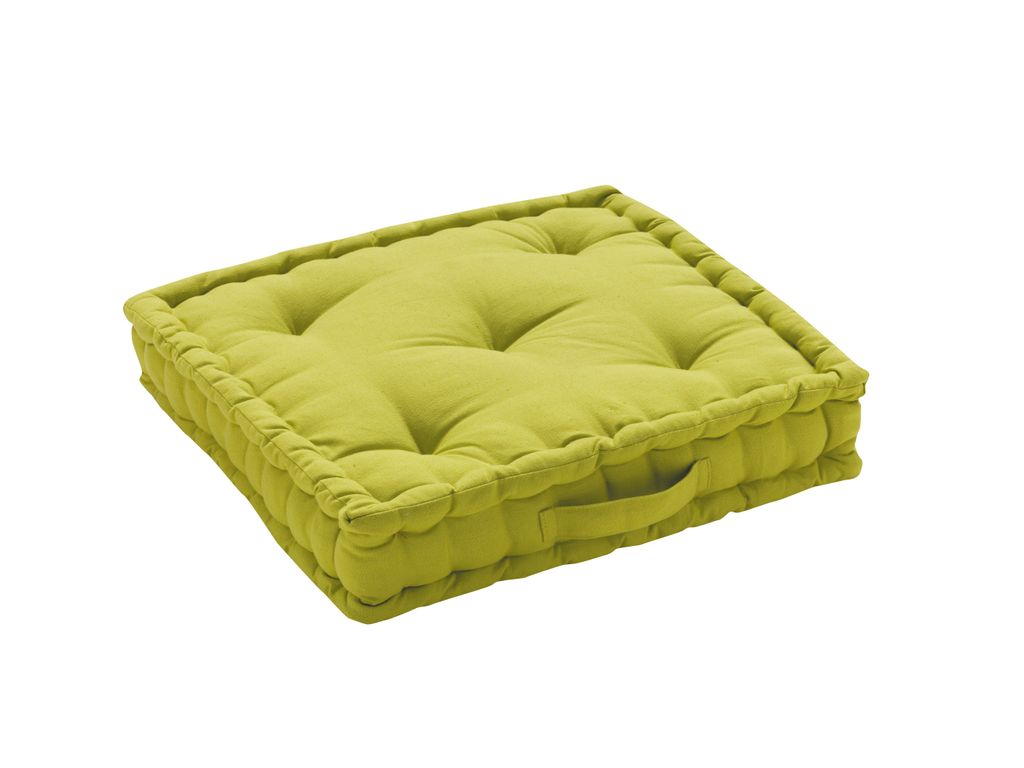 Coussins De Sol - Coussin de sol 40 x 40 cm RAINBOW Anis