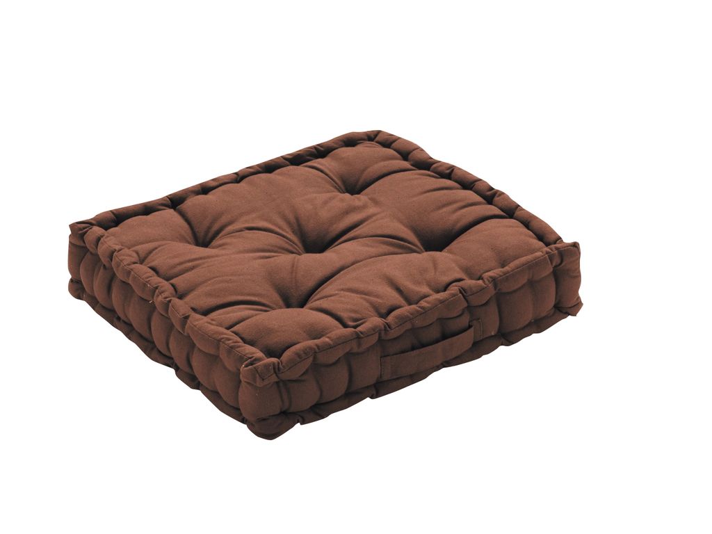Coussins De Sol - Coussin de sol 40 x 40 cm RAINBOW Chocolat