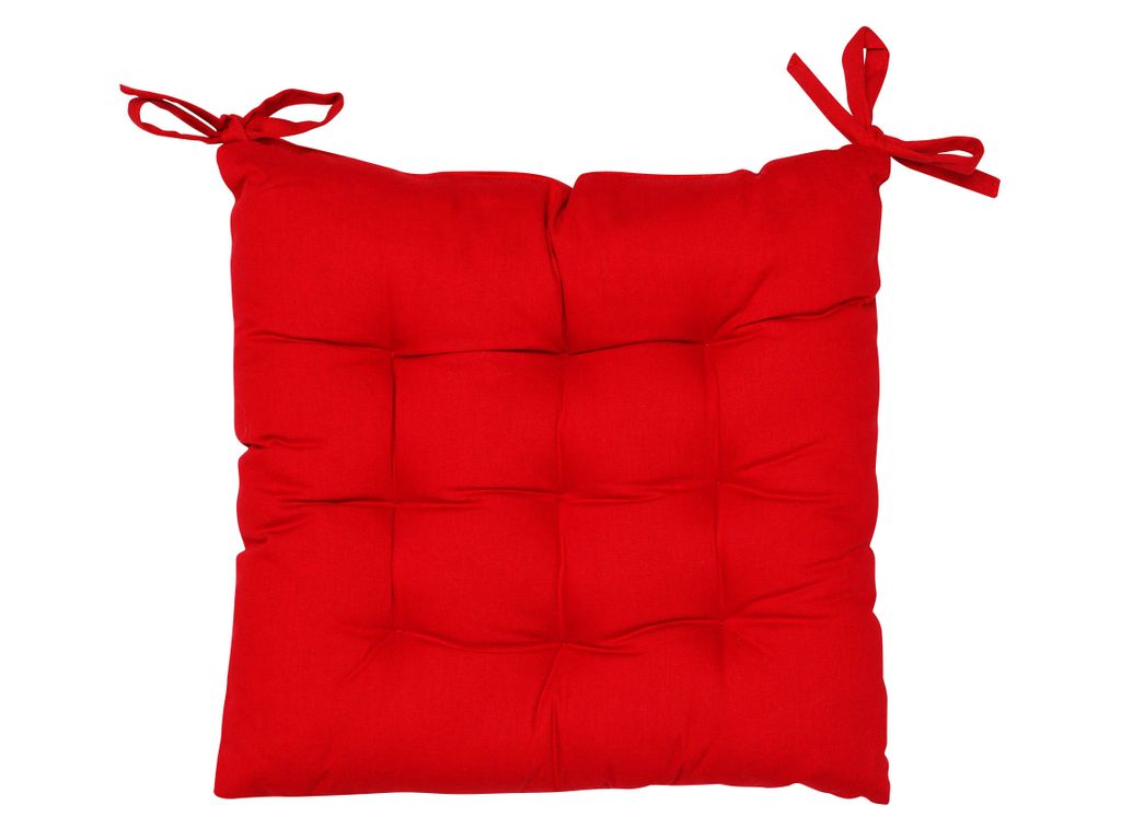 Coussins De Chaises - Galette 40 x 40 cm RAINBOW Cerise
