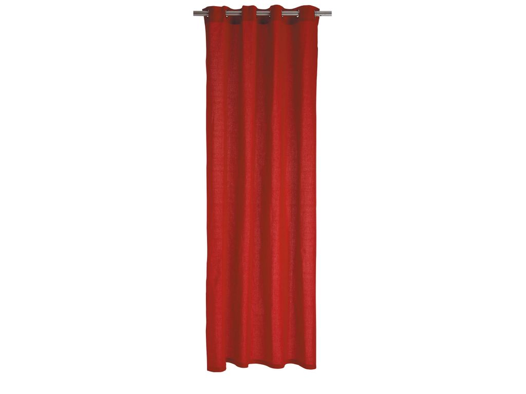 Rideau � oeillets 140 x 250 cm RAINBOW Cerise