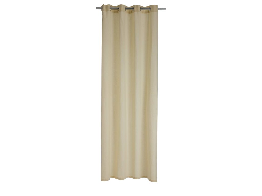 Rideaux - Rideau � oeillets 140 x 250 cm RAINBOW Ecru