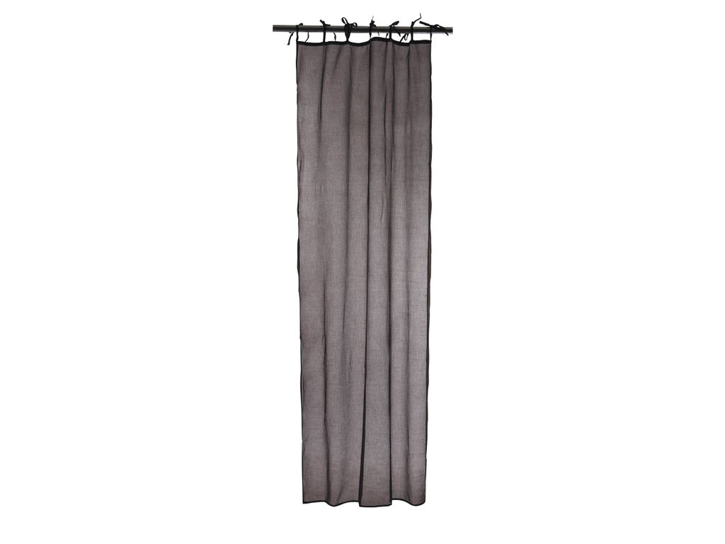 Rideaux - Voilage � nouettes RAINBOW Chocolat 110 x 240 cm