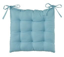 Coussins De Chaises - Galette 40x40 cm RAINBOW bleu