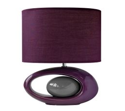 Lampe à poser WARREN Prune