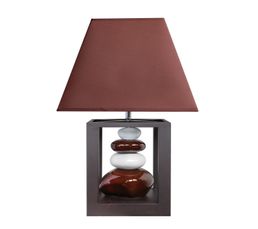 Lampe � poser BALI Chocolat