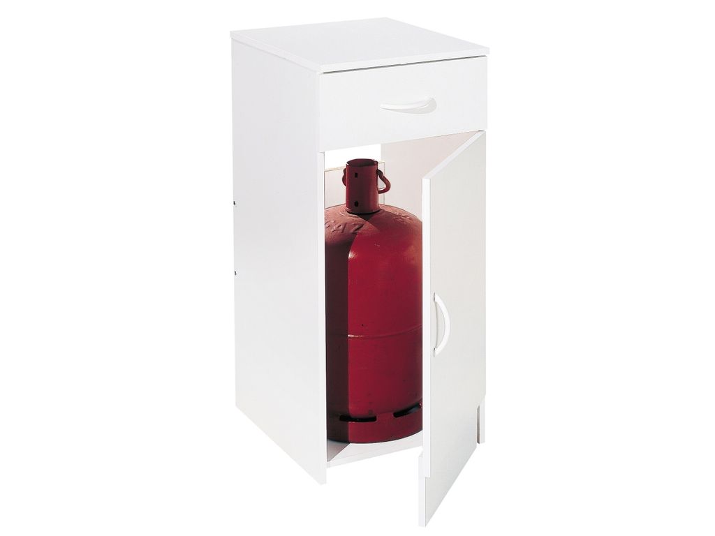 Buffets - Range-bouteille gaz 007832 Blanc