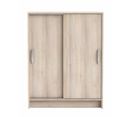 Petits Meubles - Rangement 2 portes coulissante BOREA Acacia