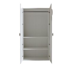 Chambre Bébé Duo Opale Figue sans Motif Lit + Armoire 30% sur Allobébé