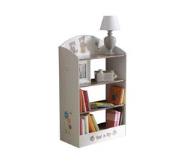 Biblioth�ques - Biblioth�que enfant TEDLY Blanc et Beige