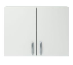 Meubles Hauts et Bas - Haut 80 cm 2 portes NOVA 245196 / Blanc