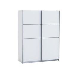 Armoires - Armoire 2P coulissantes RIVER Blanc 493286