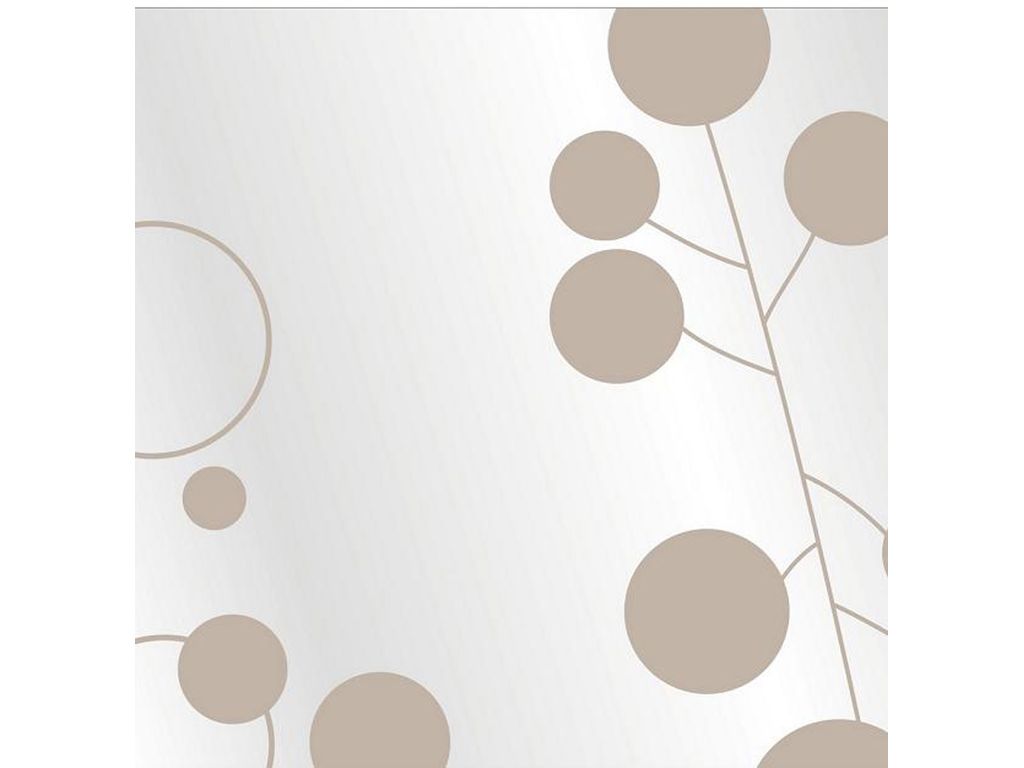 Miroirs - Miroir 37X37 GRAPHIC SOFT Taupe