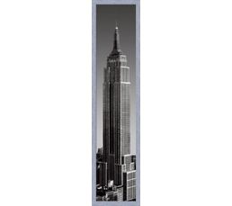 Photographies - Image encadrée 20X100 EMPIRE STATE Argent