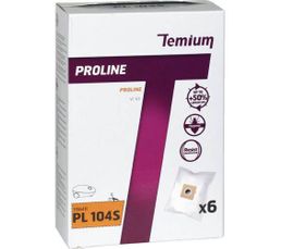 Sacs & Accessoires Aspirateurs - Sac aspirateur TEMIUM PL104S x 6