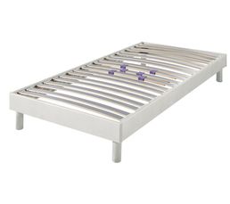 Sommiers - Sommier 90 x 190 cm QUITUS BLANC