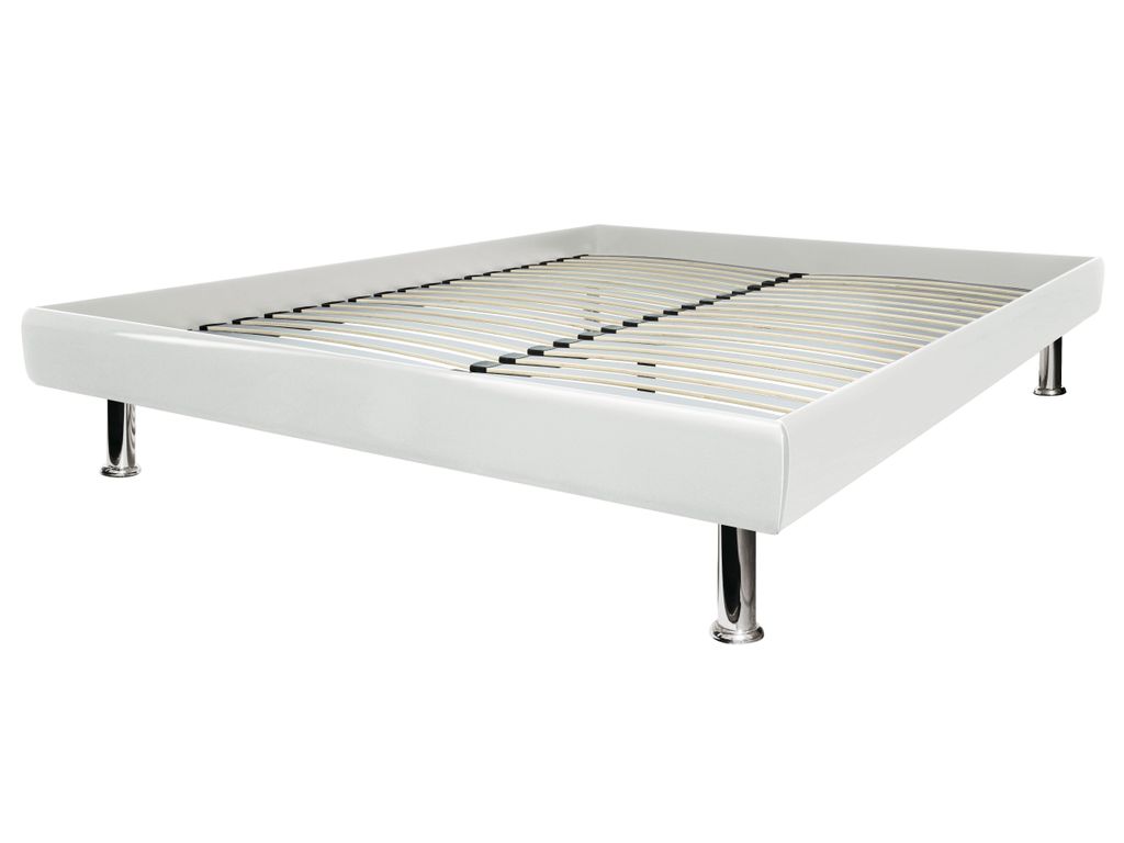Sommiers - Sommier laqu� blanc 140x190 cm QUITUS