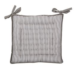 Coussins De Chaises - Galette 40 x 40 cm CAMPAGNE gris