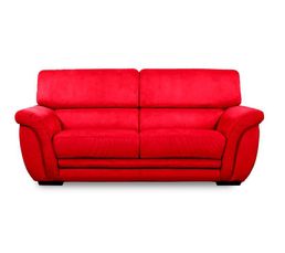 Canap�s - Canap� 3 places MATHEO Tissu Tipi Rouge
