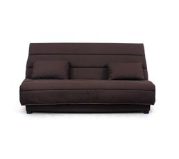 Housses - Housse clic-clac 130 cm  Tissu Chocolat