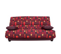 Housses - Housse clic-clac 130 cm  Tissu F�tiche/uni F�tiche
