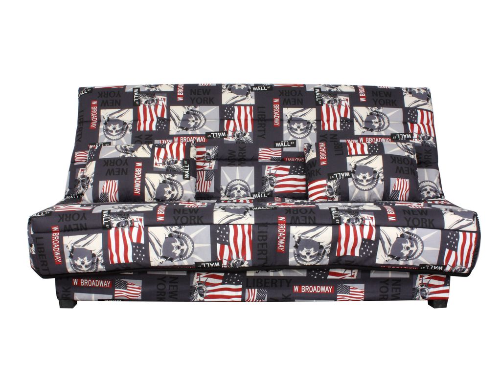 Housses - Housse clic-clac 130 cm Tissu imprim� New York