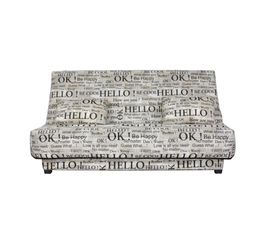 Housses - Housse clic-clac 130 cm  Tissu imprim� Hello