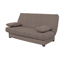 Housses canapé/convertible 3P CLARA Coloris marron But LesPrixDuCoin