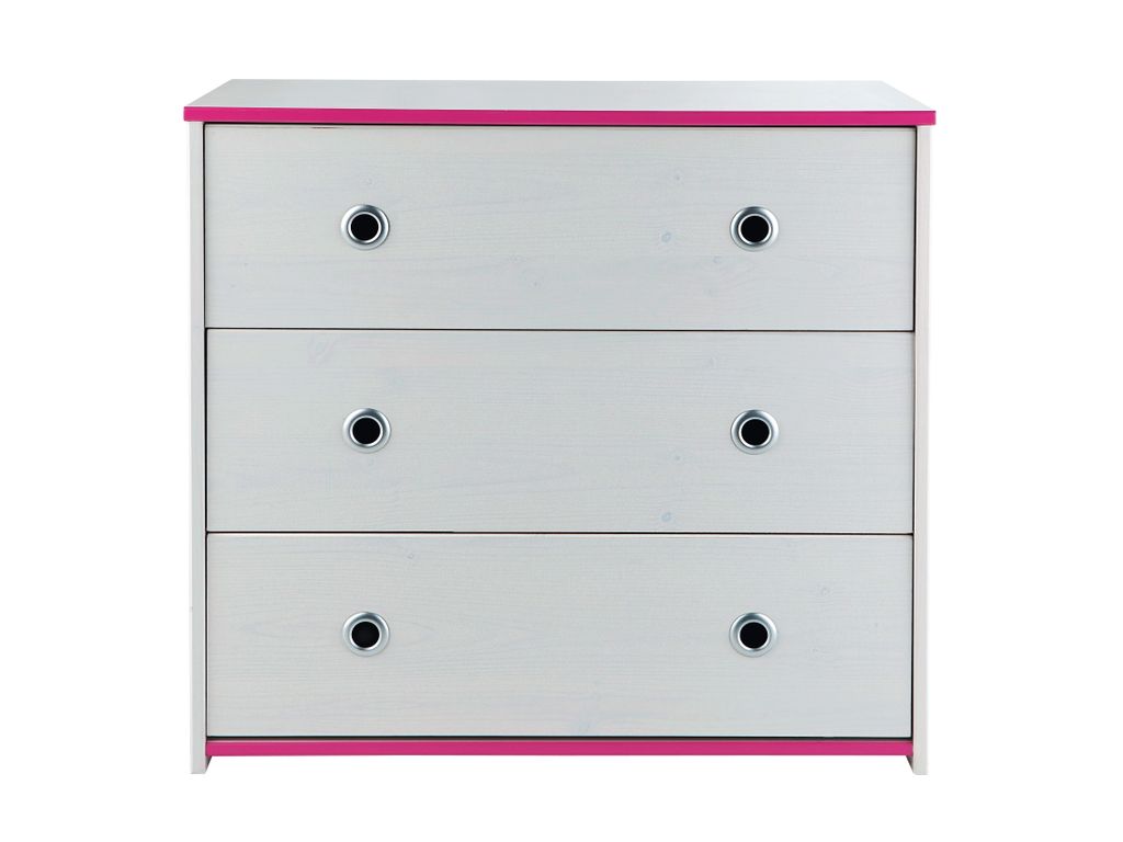 Commode 3 tiroirs SMOOZY 2223CO3T