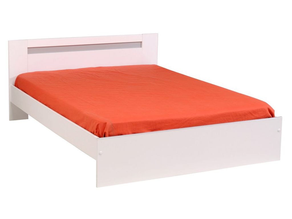 Lits - Lit 160 x 200 cm EVO 3478L260 Blanc