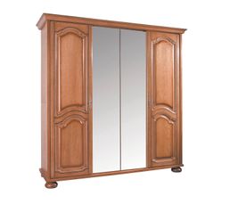 Armoire 4 portes / 2 miroir LIMOGES 003651