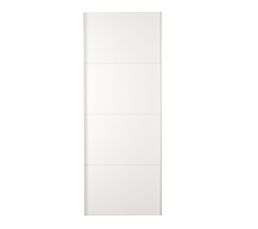 1 porte coulissante L75 HOME 4608PC75 blanc megève