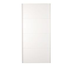 1 porte coulissante L100 HOME 4611PC10 blanc brillant