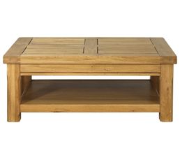 TABLE BASSE RECT CHENE ARTISAN 0701TABA