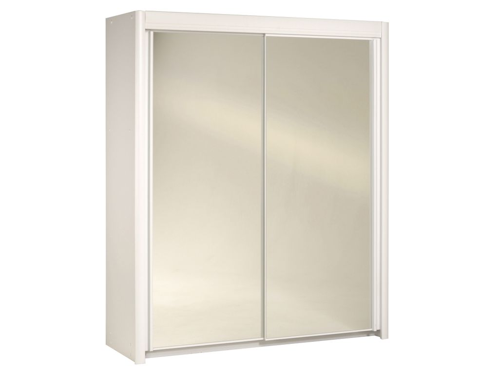 Armoires - Rangement L.181 cm CARLA 2 4973R181 Blanc