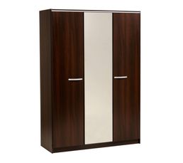 Armoires - Armoire 3 portes EVO 3678AR3P wengé