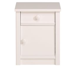 Chevets - Chevet 1 tiroir/1 niche CAMILLE 2195CH1T