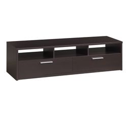 Meubles Tv - Banc TV 2 Tiroirs PALACE WENGE J32.332