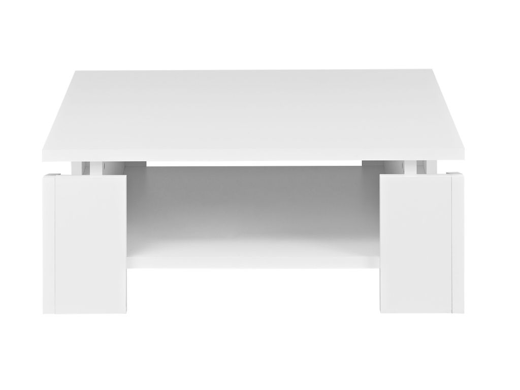 Tables Basses - Table Basse Carr�e PALACE BLANC J33.087