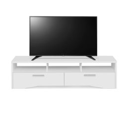 Meubles Tv - Banc TV 2 Tiroirs PALACE BLANC J33.332