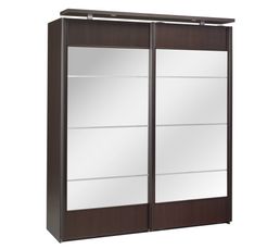 Armoire 2 portes ORYS wengé