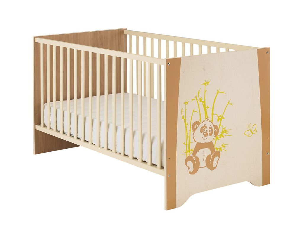 Lit b�b� 70 x 140 cm KILAN Noyer