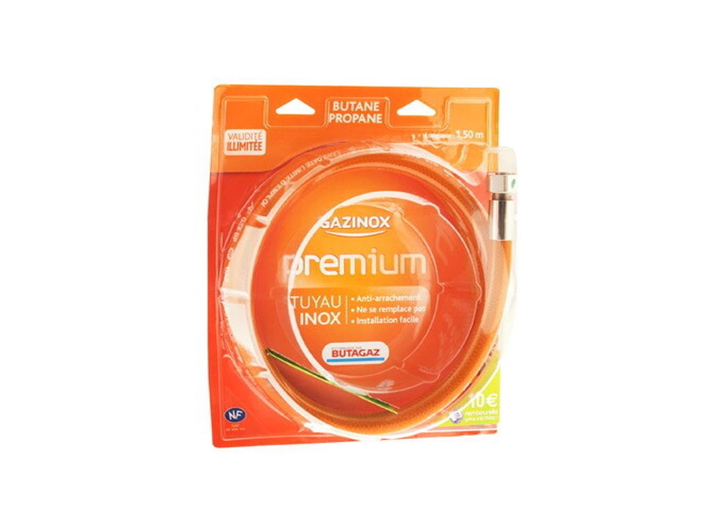 Tuyaux De Gaz - Tuyau de Gaz Butane Propane GAZINOX Premium BP 1,5m
